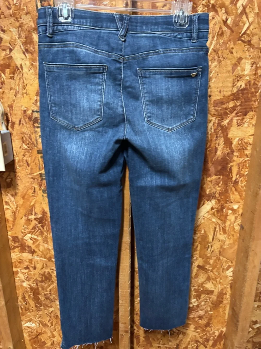 Wit & Wisdom Dark Blue Ankle Skinny Jeans with Elastic Waistband - Picture 4 of 5